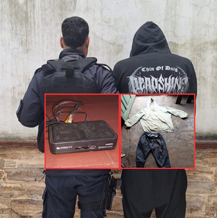 Allanamiento en barrio Los Piletones: secuestraron elementos y detuvieron a un hombre